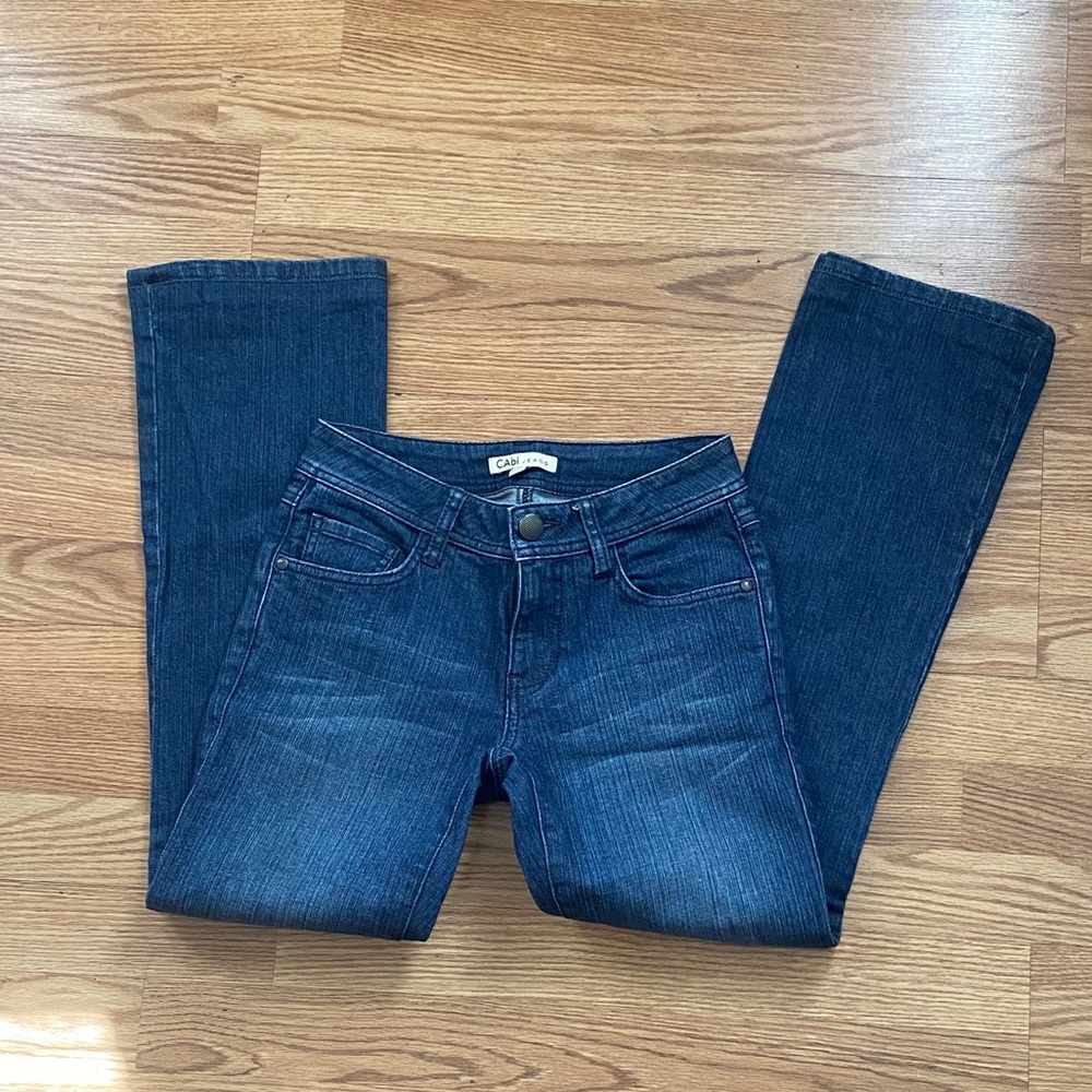 Cabi flare leg jeans size 0